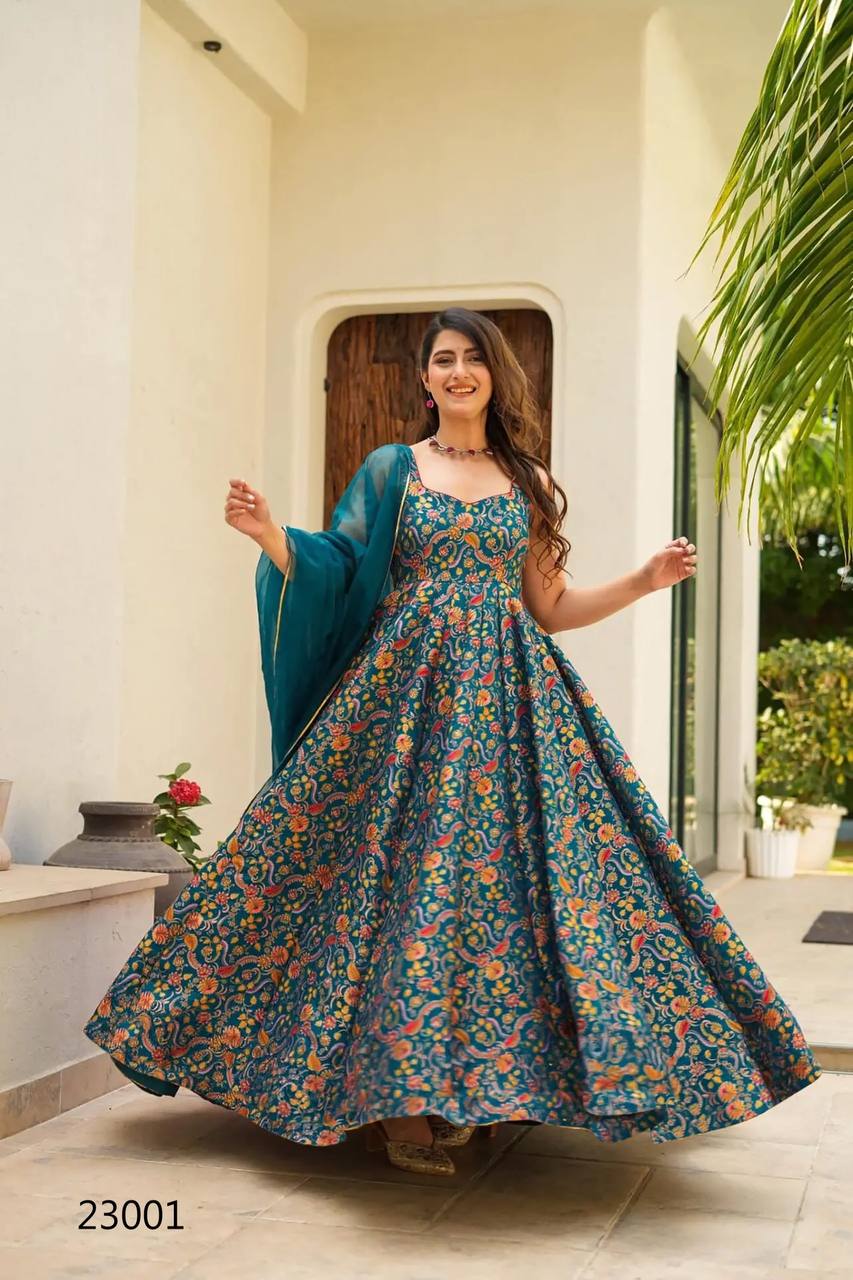 Anarkali, Fully Flared Suit
