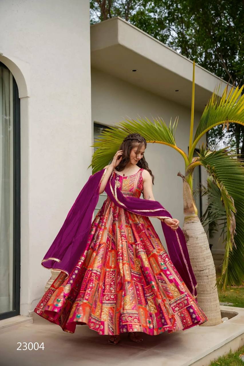 Anarkali, Fully Flared Suit