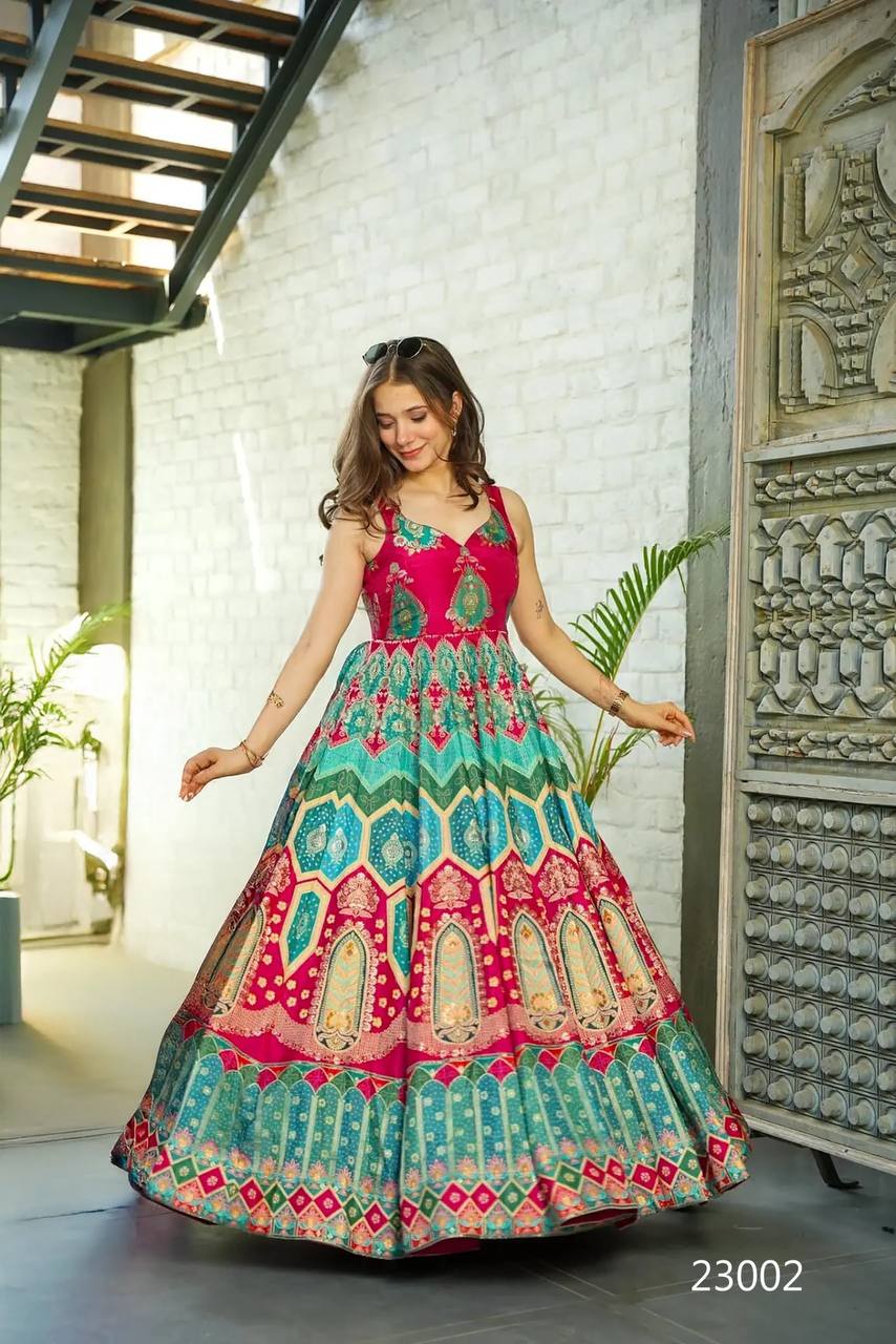 Anarkali, Fully Flared Suit