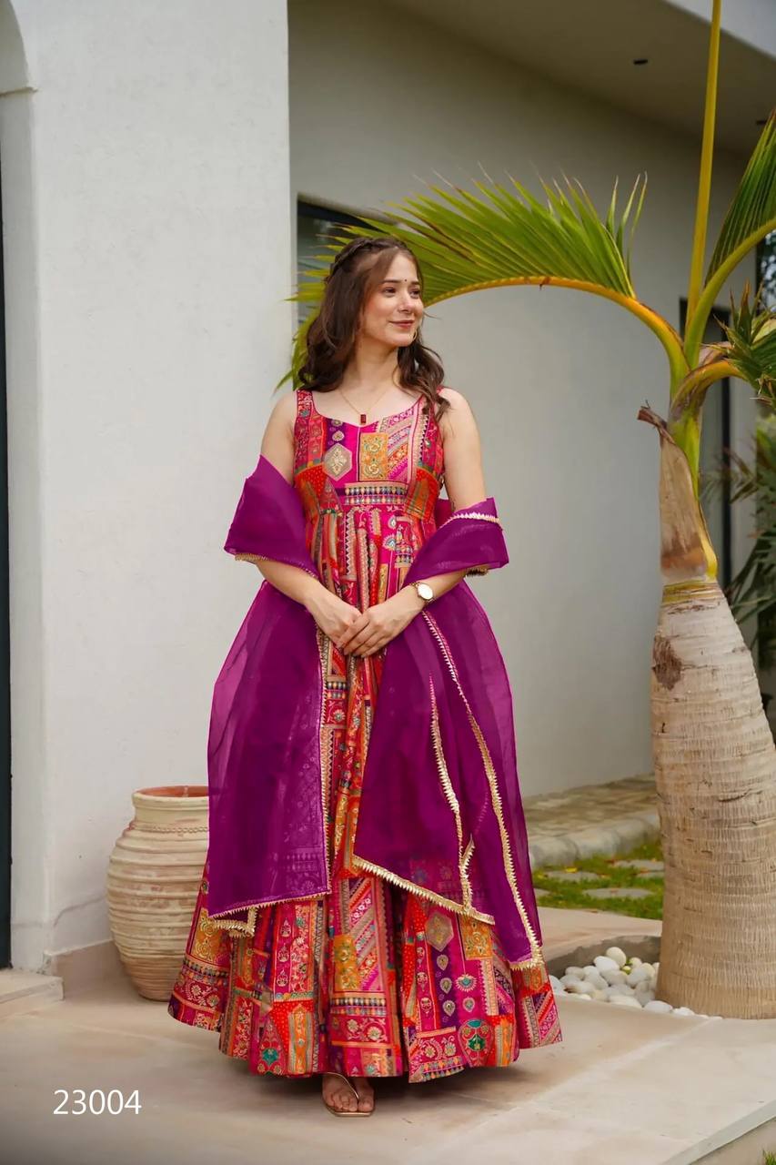 Anarkali, Fully Flared Suit