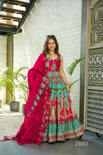 Anarkali, Fully Flared Suit