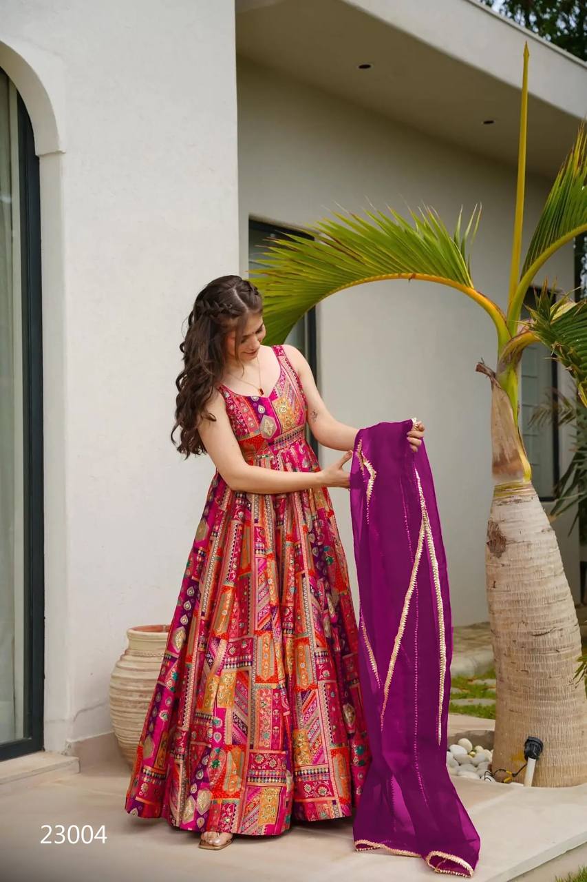 Anarkali, Fully Flared Suit