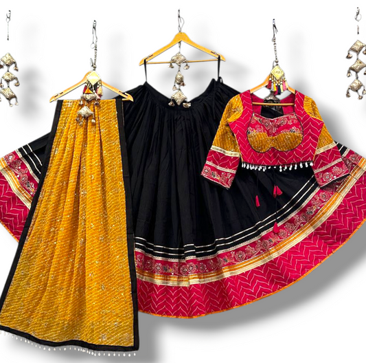 Roman Silk Lehnga Choli with Vintage Work dupatta